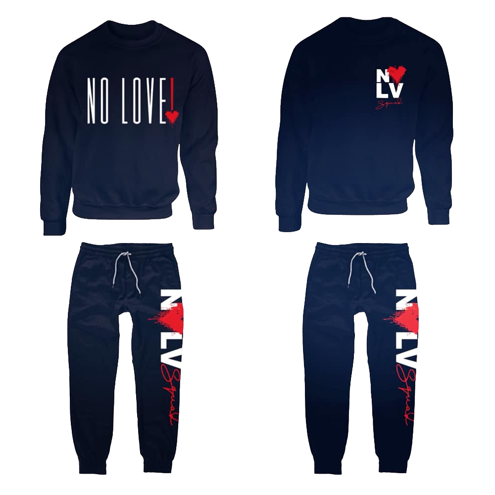 No Love matching jogger set