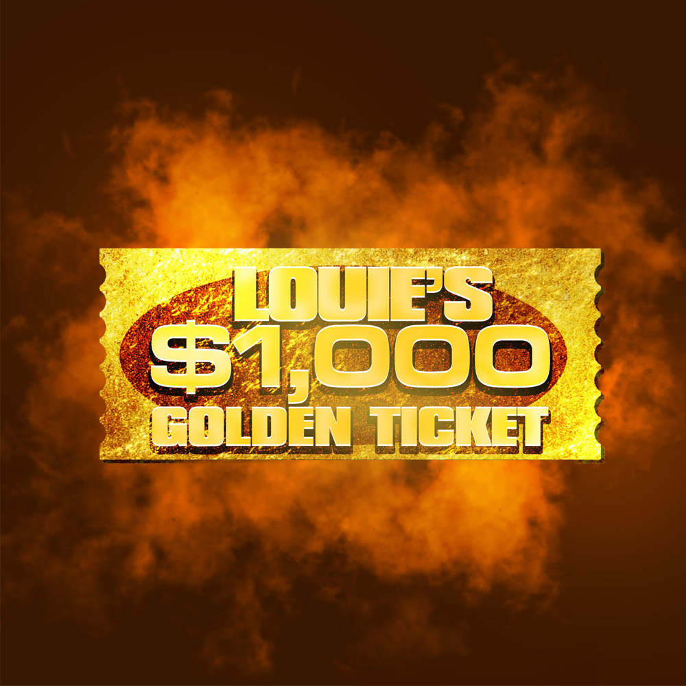 Louie’s Golden Ticket Giveaway