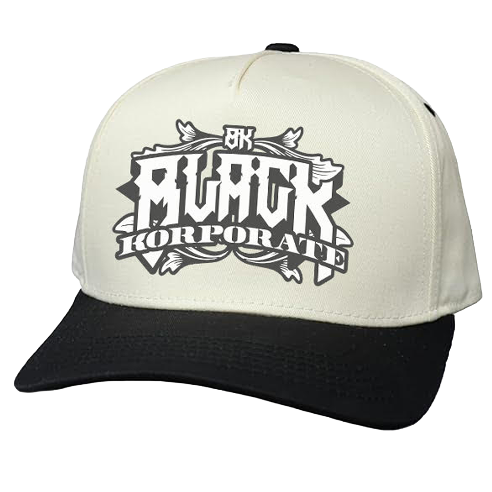 Black Korporate Snapback
