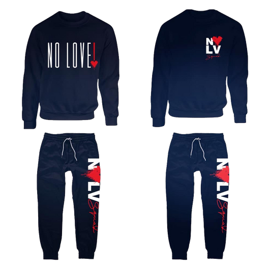 No Love matching jogger set
